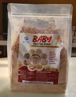 Organic Fortified Pap( Baby Nutri Pap)