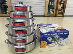 6pcs Aluminium High Quality Cookware