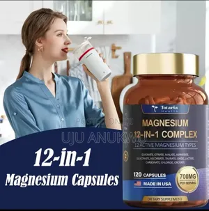 Totaria Magnesium 12 in 1 Complex. High Absorption 700mg 120 Tablet