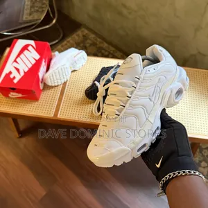 All White Nike Sneakers