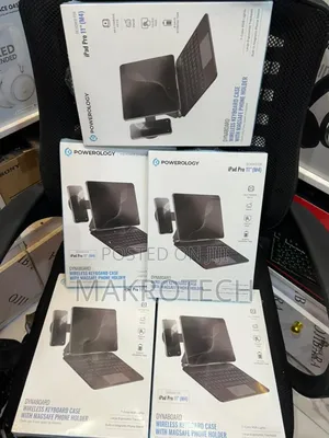 Powerology Wireless Keyboard Case With Magsafe Holder For iPad 11"(M4)