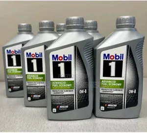 Mobil 1 0w-8 Advanced Fuel Economy Full Synthetic Motor Oil(Pack of 6)