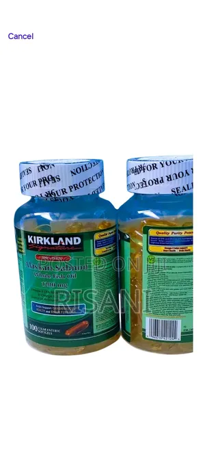 Kirkland Alaskan Salmon Whole Fish Oil 1200mg