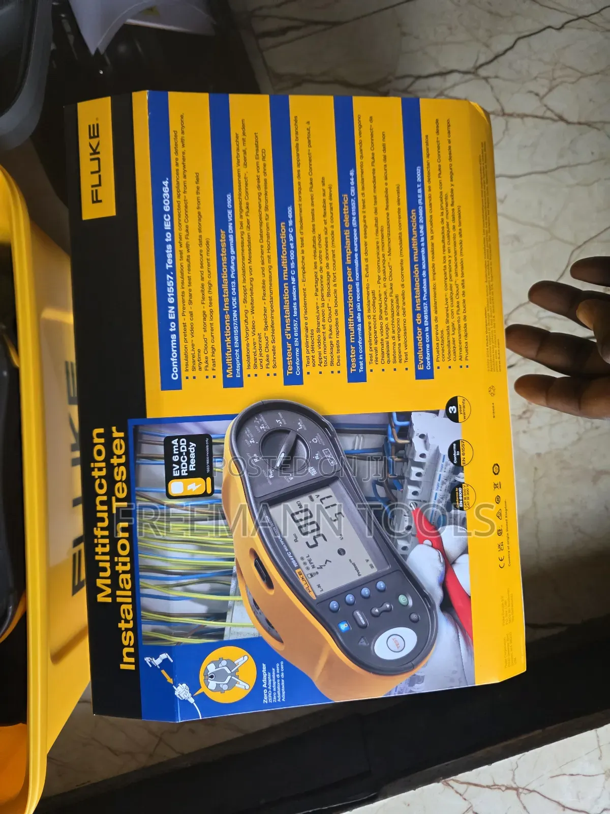 Fluke 1663 Installation Multifunction Tester