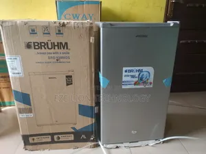 Bruhm - BRS - 93mmds +( Interior Light, Single Door, 2shelves) Fridge