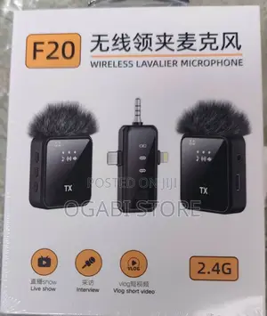 F20 Wireless Lavalier Microphone