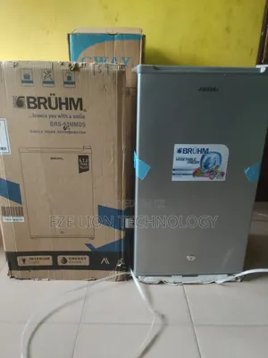 Fast Cooling Low Noice, Single Door 2shelves "Bruhm" Refrigerator