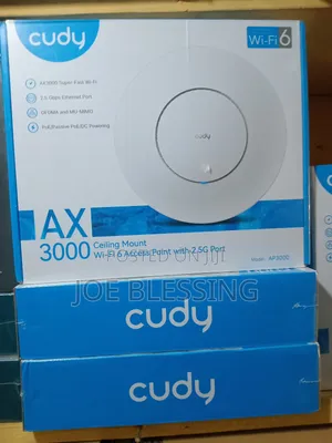 Cudy Ax3000 Celling Mount Wi_fi 6 Access Point With 25g Port
