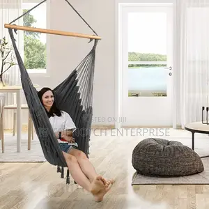 Hang Anywhere With Portable Hammock Swing Chair. Relax Everywhere.