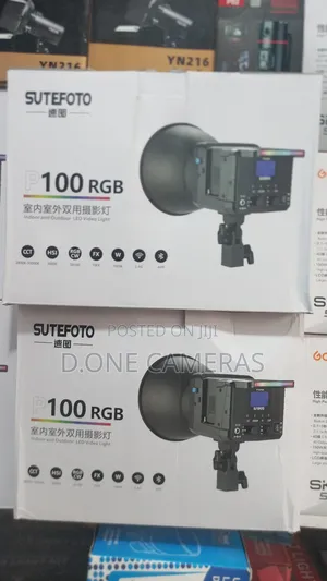 Sutefoto P100 RGB Led Video Light
