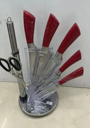 Quality Stainless Steel Kitchen Knife Set.