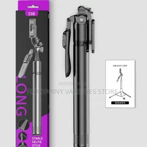 Long C08 Stable Selfie Tripod