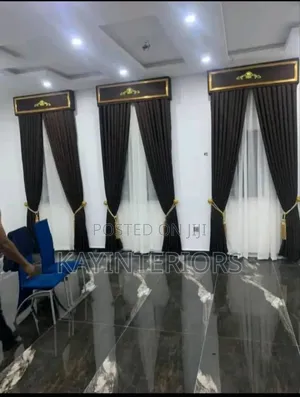 Turkish Curtains With Board and Accessories