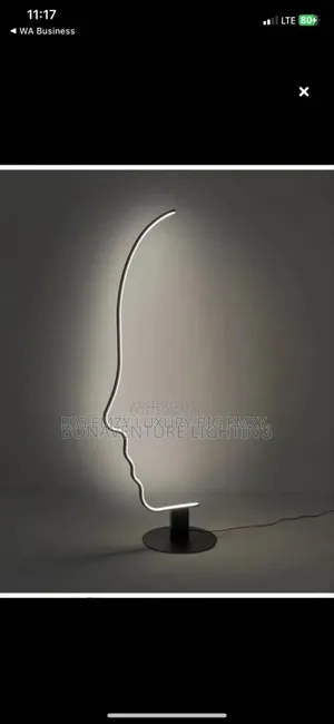 Human Face Floor Lamp .