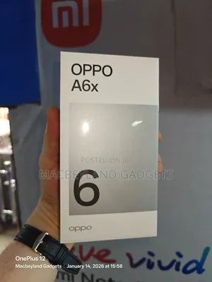 New Oppo A6x 128 GB Blue