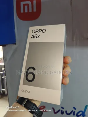 New Oppo A6x 128 GB Blue