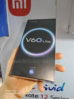 New Vivo V60 256 GB Black