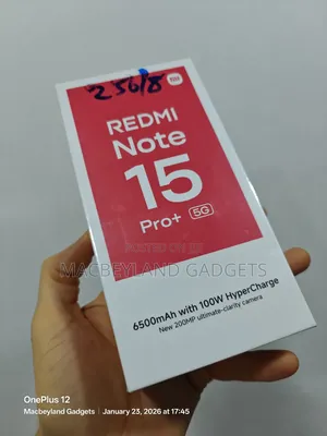 New Xiaomi Redmi Note 15 Pro+ 256 GB Blue