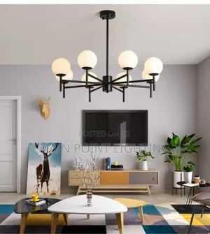 Nordic Glass Chandelier Light