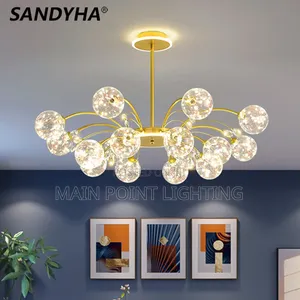 16 Hand Glass Chandelier
