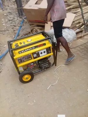 Elepaq 10kva Capacity Generator Set {[100% Copper Wire Coil]} Warranty