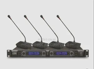 Pyle Pdwm4700 – 4-channel Uhf Wireless Microphone System