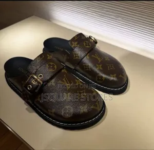 Luxury Lv Half Slippers, Available in Sizes 37 - 42