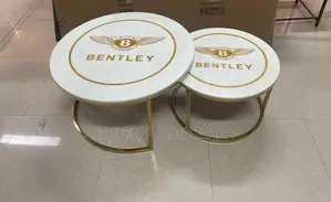 Round Center Table With Small Stools