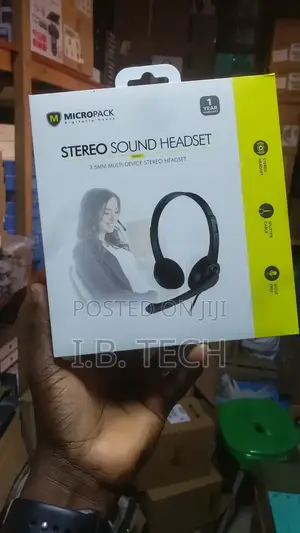 Micropack Stereo Auxiliary Wired Headset MHP-01