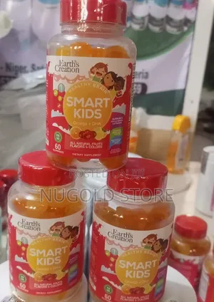 Earth Creation Smart Kids Omega3 Plus Dha *60 Gummies