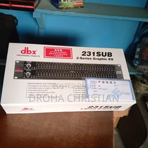 DBX Graphic Equalizer With Subout