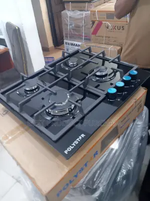 Inbuilt Gas Cooker – 4 Burner Polyester Type