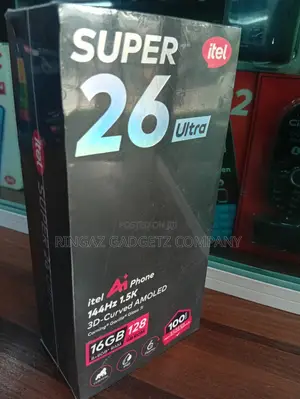 New Itel S26 Ultra 128 GB Black