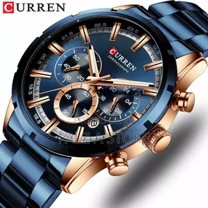 Curren Chain Wristwatch(Quartz Movement)Chronography