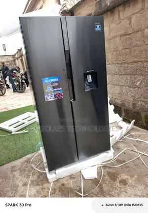 Polystar 520l Inverter Side-by-Side Fridge