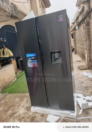 Polystar 520l Double Door Inverter Fridge