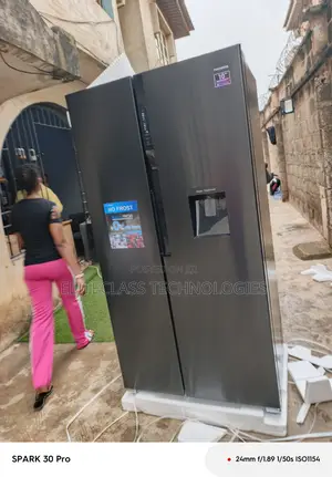 Polystar Pv-Sbs777wd-Inv Side by Side Fridge