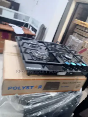 Polystar Gas Cooker – Built-In, Four Burner