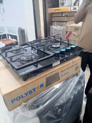 Polystar Built-in Gas Hob – Quad Burner Model