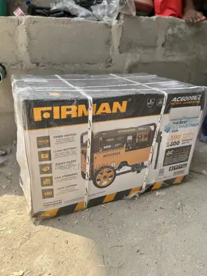 Brand New Ac6000e2 Firman Petrol Generator With Timer [100% Copper]