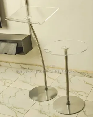 Single Pole Pulpit and Stool