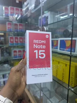 New Xiaomi Redmi Note 15 256 GB Black
