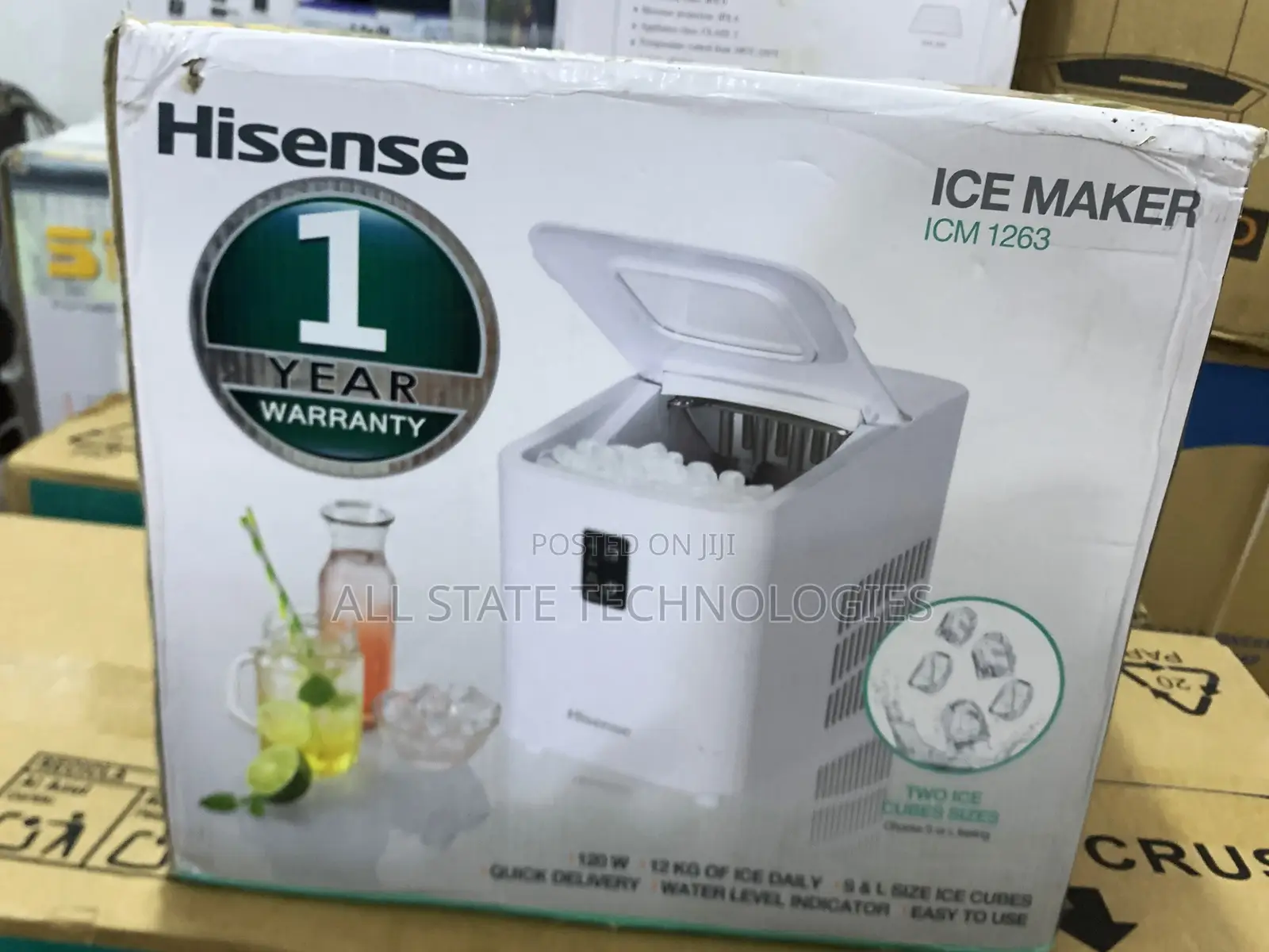 Hisense Ice Maker 12kg Capacity