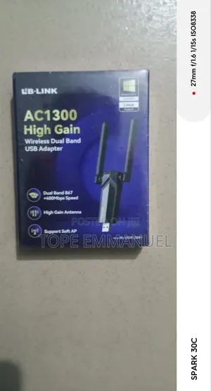 High Gain Wireless Dual Band Usb Adapter