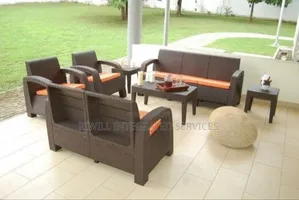 A Set of Plastic Set Chairs
