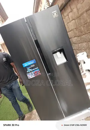 Polystar Pv-sbs777wd-inv 520l Double Door Fridge