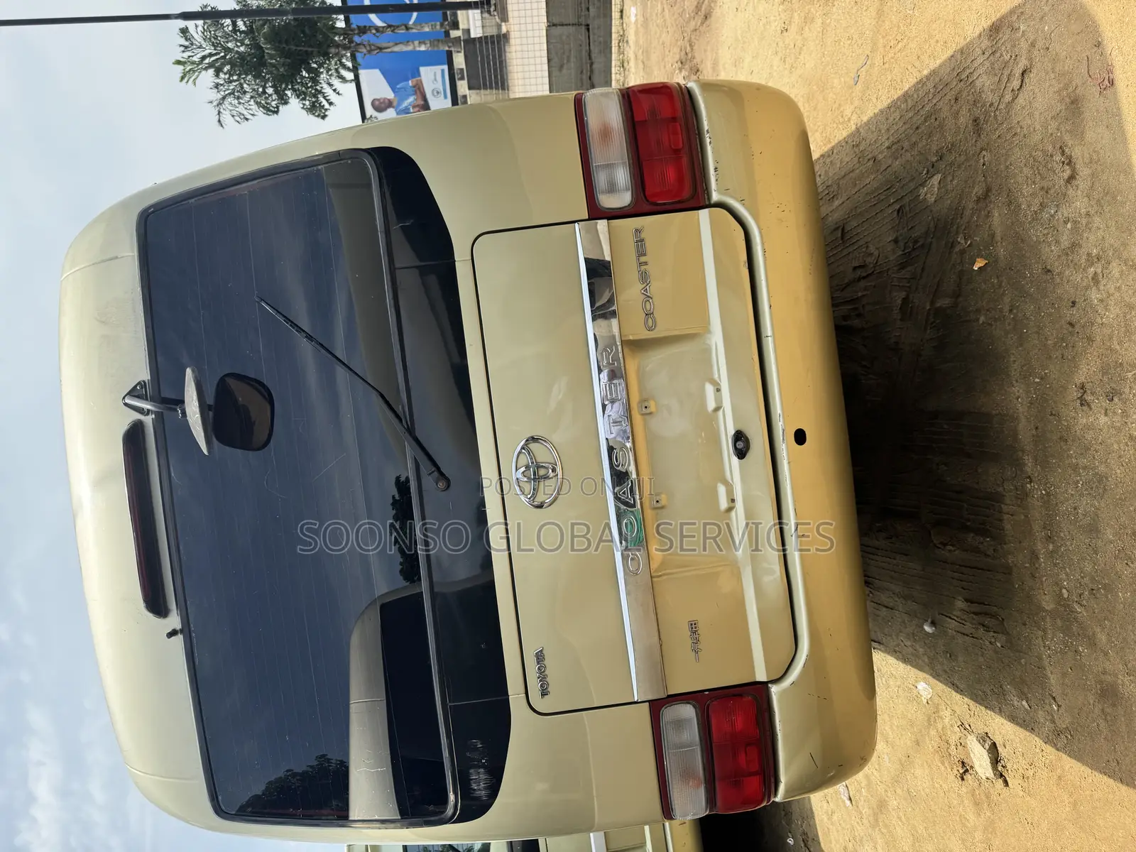 Toyota Coaster 2017 Gold