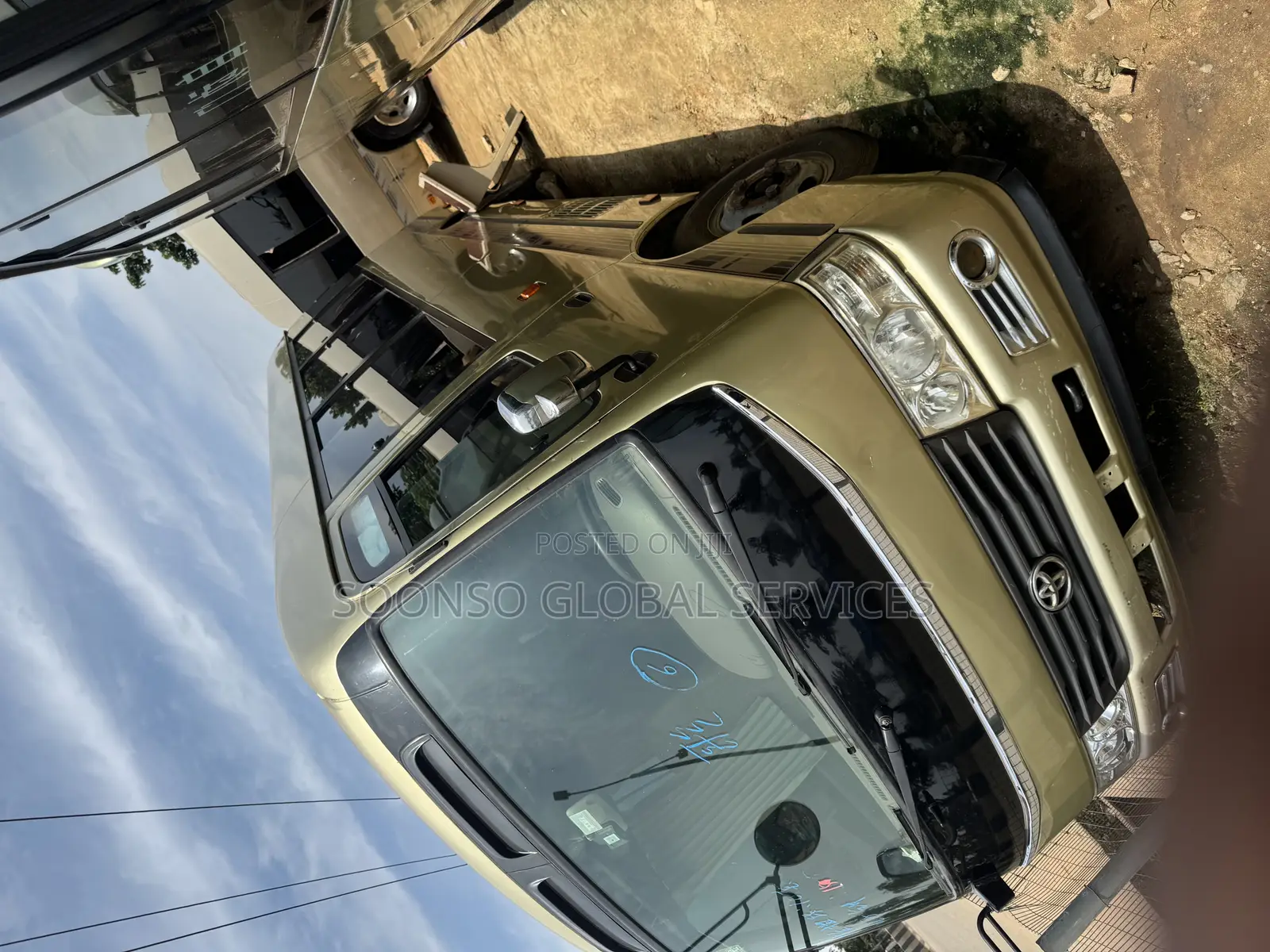 Toyota Coaster 2017 Gold