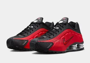 Nike Shox R4 Red And Off Noir Ironstone