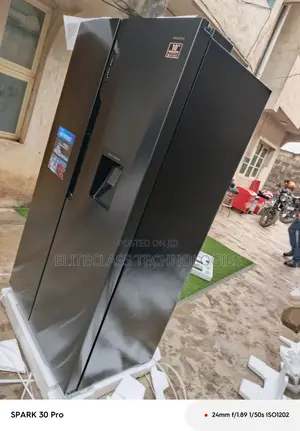 520 Litres Polystar Side by Side Refrigerator Inverter-Pv-Sbs777wd-Inv